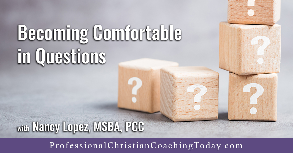 Becoming Comfortable in Questions – Podcast #384